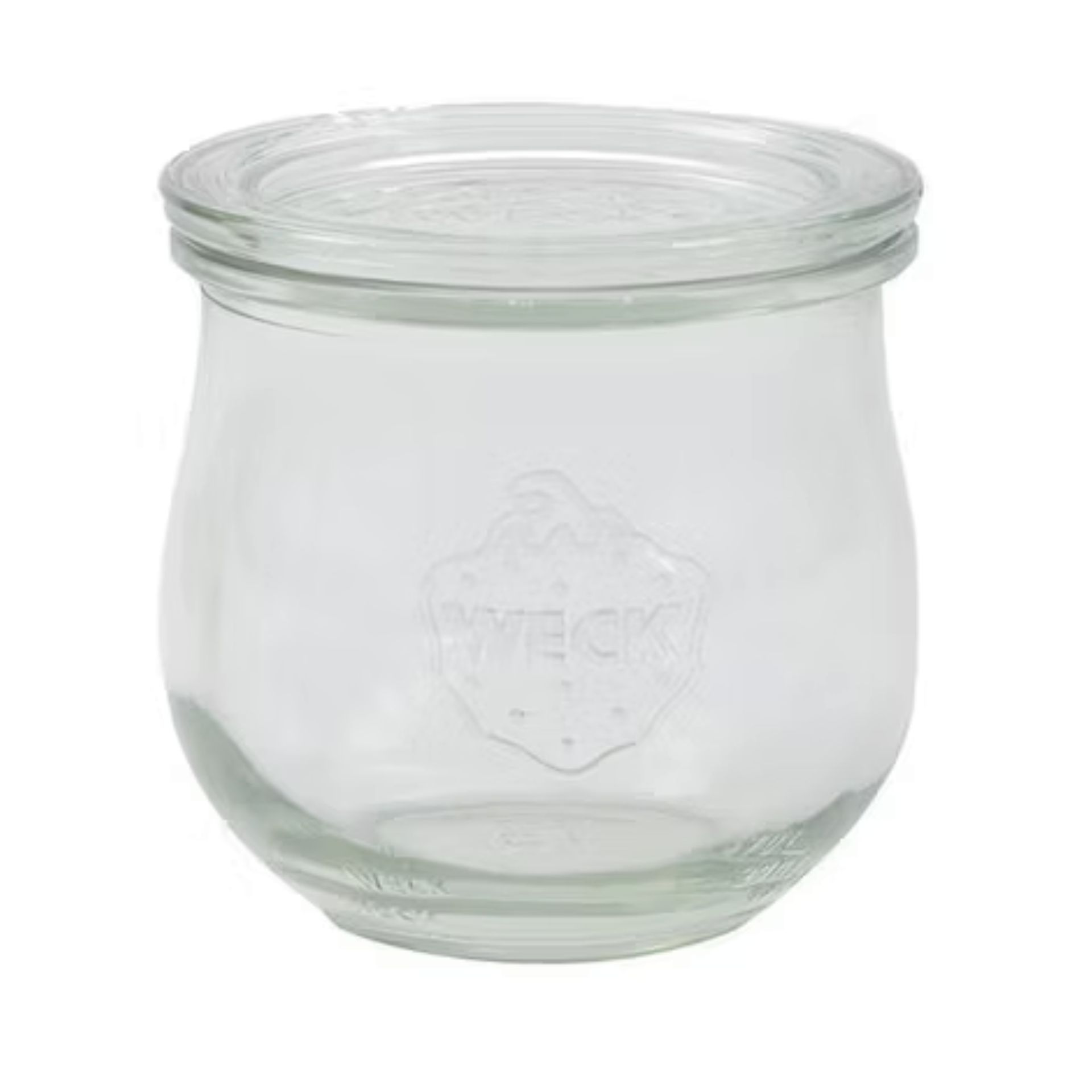 WECK Tulpenglas 370 ml Rundrandglas mit Deckel